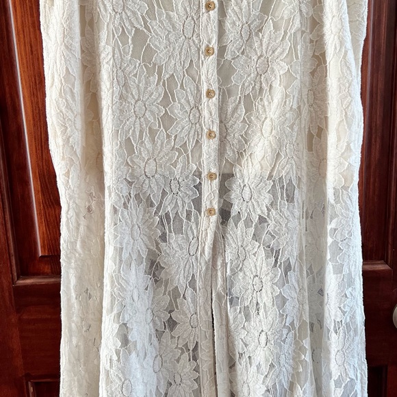 California Moonrise Lace Maxi Skirt, EUC - Picture 2 of 9